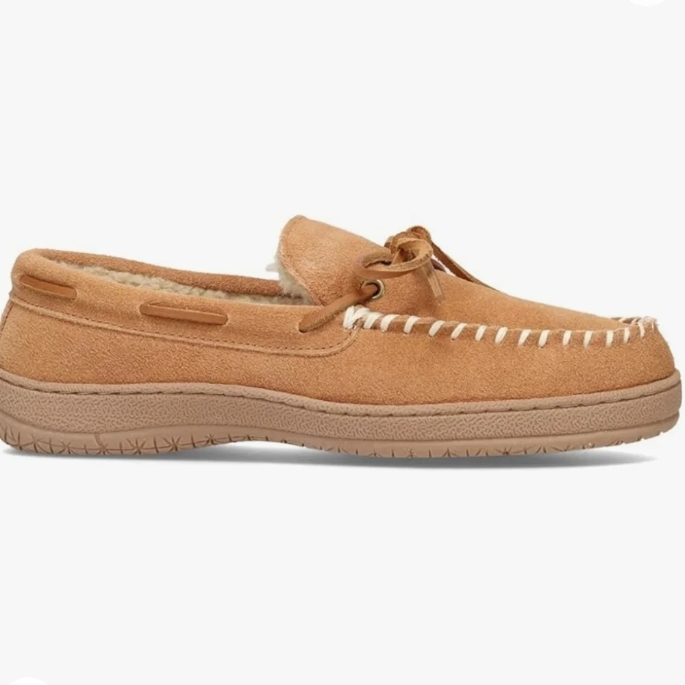 Clarks Men's Augusta Moccasin Winter Slippers Size 5 🌴✌️